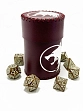 Миниатюра товара Стакан для кубиков Вовк бургундий Dice Cup - 8