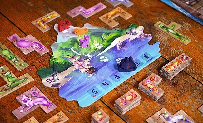 Настольная игра Остров Котов (The Isle of Cats), бренду Geekach Games, для 1-4 гравців, час гри < 60мин. - 14 - KUBIX