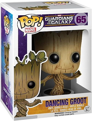 Игровая фигурка FUNKO POP! Грут, танцующий (Dancing Groot) Marvel. Guardians of the Galaxy 3 #65, бренду Funko - 2 - KUBIX