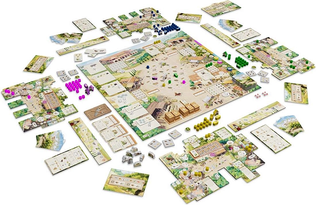 Настольная игра Ла Гранха. Делюкс издание (La Granja: Deluxe Master Set), бренду Board and Dice, для 1-4 гравців, час гри > 60мин. - 4 - KUBIX