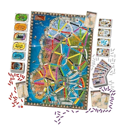 Купити Настольная игра Ticket to Ride: Northern Lights (Билет на поезд: Северное сияние), бренду Days of Wonder - 4 - KUBIX Настольная игра Ticket to Ride: Northern Lights (Билет на поезд: Северное сияние), бренду Days of Wonder, для 2-5 гравців, час гри < 30мин. - 4 - KUBIX