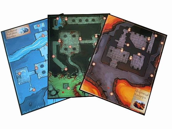 Настільна гра Сплячі Боги. Підземелля (Sleeping Gods: Dungeons), бренду Games 7Days, для 1-4 гравців, час гри > 60хв. - 2 - KUBIX