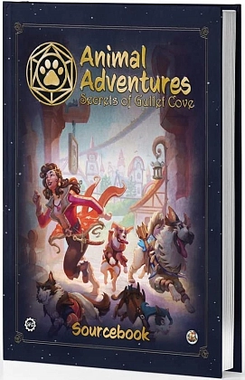 Настільна гра Animal Adventures: Secrets of Gullet Cove Sourcebook (EN), бренду Steamforged Games Ltd., для 2-2 гравців, час гри < 60хв. - KUBIX