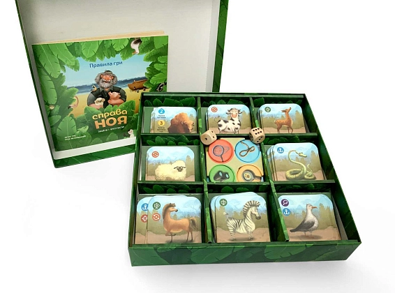 Настольная игра Дело Ноя, бренду Така Мака, для 2-4 гравців, час гри < 60мин. - 2 - KUBIX