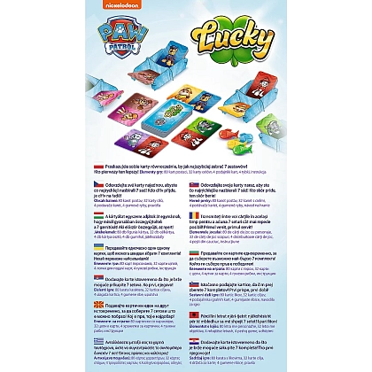 Настольная игра Счастливчик: Веселая команда (Lucky Paw Patrol), бренду Trefl, для 2-4 гравців, час гри < 30мин. - 3 - KUBIX
