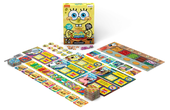 Настольная игра Губка Боб Квадратные Штаны (Spongebob Squarepants), бренду Rozum, для 2-5 гравців, час гри < 30мин. - 6 - KUBIX