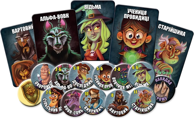 Настільна гра Остання ніч: Світанок (One Night Ultimate Werewolf: Daybreak), бренду Games 7Days, для 3-7 гравців, час гри < 30хв. - 7 - KUBIX