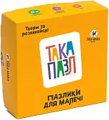 Мініатюра товару Настільна гра ТАКА ПАЗЛ. Пазлики для малечі "Курочка" - 1