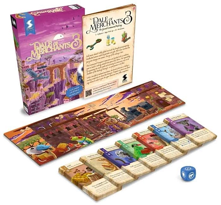Настольная игра Долина Крамарей 3: Великая континентальная железная дорога (Dale of Merchants Great Continental Railway), бренду Games 7Days, для 2-4 гравців, час гри < 30мин. - 2 - KUBIX