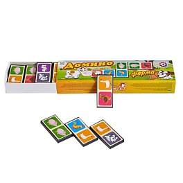 Настольная игра Домино "Ферма"