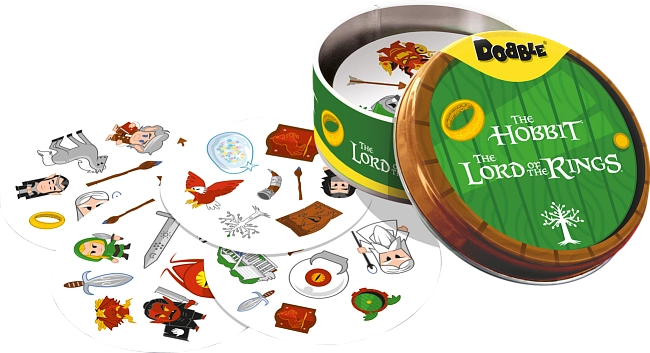Настільна гра Доббль. Володар Перснів і Гобіт (Dobble: The Lord of the Rings & Hobbit), бренду Geekach Games, для 2-8 гравців, час гри < 30хв. - 6 - KUBIX