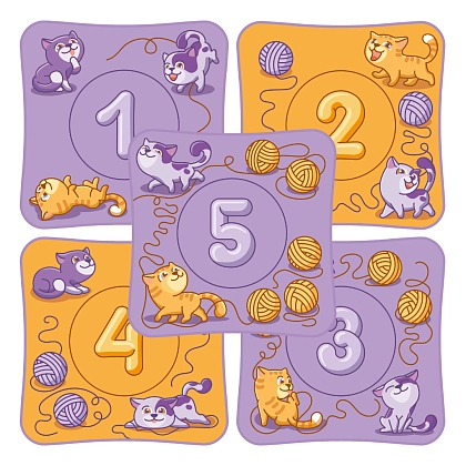 Настільна гра Муркітлива лічба, бренду Мальви, для 1-4 гравців - 2 - KUBIX