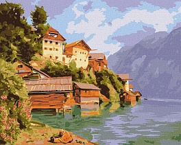 Картина по номерам Уютная бухта (40х50 см)