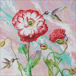 Алмазна мозаїка Легкий етюд (40х40 см)