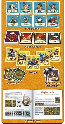 Настольная игра Dwar7s Fall 3-е издание (Гномы) (EN), бренду Iello, для 2-4 гравців, час гри < 60мин. - 3 - KUBIX