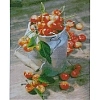 Алмазная мозаика Бидончик вишни (40х50 см)