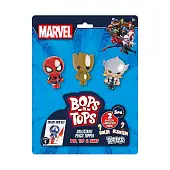 Миниатюра товара Набор фигурок-топперов "Bop n Tops" – Marvel (5 фигурок) - 1