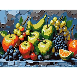 Картина по номерам Фруктовая классика (30х40 см)