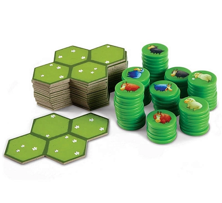 Настільна гра Бойові Вівці (Battle Sheep), бренду Lelekan, для 2-4 гравців, час гри < 30хв. - 5 - KUBIX