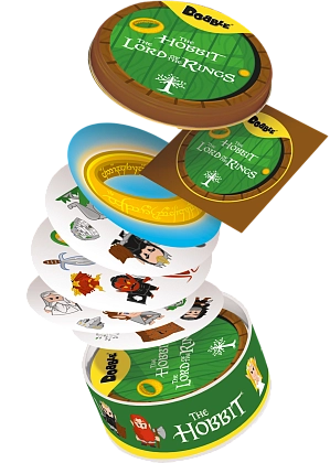 Настільна гра Доббль. Володар Перснів і Гобіт (Dobble: The Lord of the Rings & Hobbit), бренду Geekach Games, для 2-8 гравців, час гри < 30хв. - 5 - KUBIX