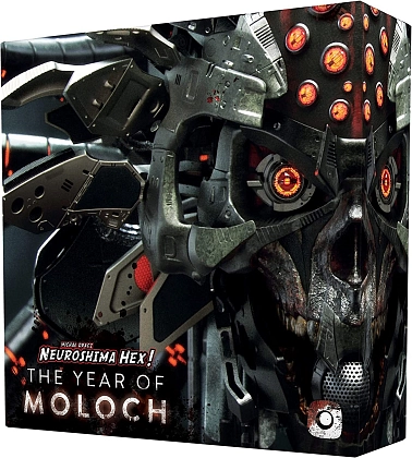 Настольная игра Neuroshima Hex 3.0 Год Молоха (EN), для 2-4 гравців, час гри < 30мин. - KUBIX