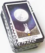 Мініатюра товару Карти ТАРО Місячного Кролика (Жерстяна коробка) (Lunalapin Tarot) - 1