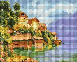 Алмазна мозаїка Затишна затока (40х50 см)