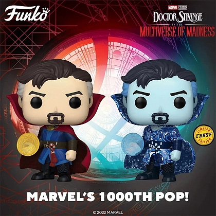 Ігрова фігурка FUNKO POP! ДОКТОР СТРЕНДЖ (Doctor Strange) Doctor Strange in the Multiverse of Madness: #1000, бренду Funko - 4 - KUBIX