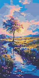 Алмазная мозаика Дорога к мечтам (40х80 см)