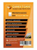Мініатюра товару Протектори Games7Days (65 x 100 мм) Premium Magnum (50 шт) - 1