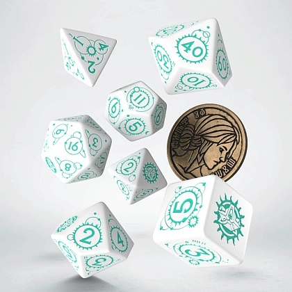 Набор кубиков The Witcher Dice Set. Ciri - Закон Сюрприза - KUBIX