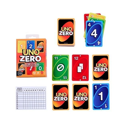 Купити Настільна гра Уно Zero (UNO Zero), бренду Mattel - 2 - KUBIX Настільна гра Уно Zero (UNO Zero), бренду Mattel, для 2-8 гравців, час гри < 30хв. - 2 - KUBIX
