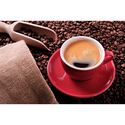 Алмазная мозаика Кофейное вдохновение (30x40 см), бренду Strateg - KUBIX