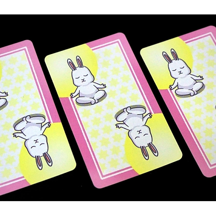 Карты Рунические Пухлый кролик (Runic cards Fluffy rabbit) - 2 - KUBIX