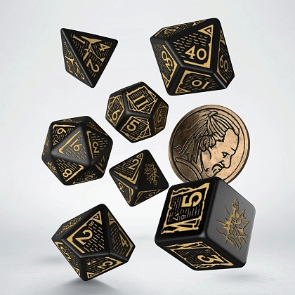 Набір кубиків The Witcher Dice Set. Vesemir - The Sword Master - KUBIX