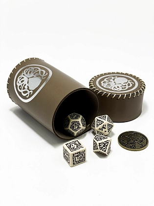 Кубикодержатель Ктулху коричневый Dice Cup, бренду Планета Игр - 4 - KUBIX