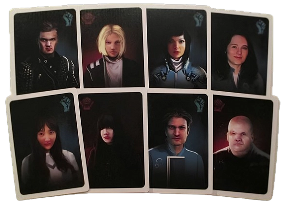 Настільна гра The Resistance. Hidden Agenda (Опір. Прихована програма) (EN), бренду Indie Boards and Cards, для 5-10 гравців, час гри < 30хв. - 3 - KUBIX