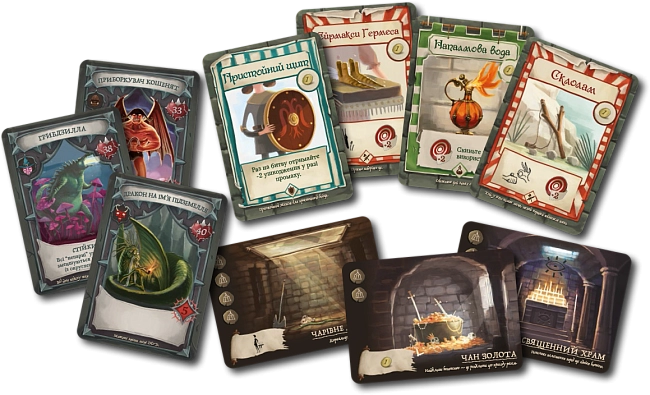Настольная игра Воины подземелий. Второе издание (Dungeon Fighter: Second Edition), бренду Games 7Days, для 1-6 гравців, час гри < 60мин. - 4 - KUBIX