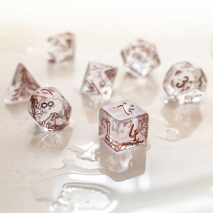 Набор кубиков DOGS Dice Set: Bubbles - 4 - KUBIX