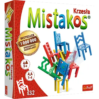 Настольная игра «Стульчики» для 4-х игроков (Mistakos) 