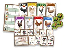 Мініатюра товару Настільна гра Курочки (Hens) - 3
