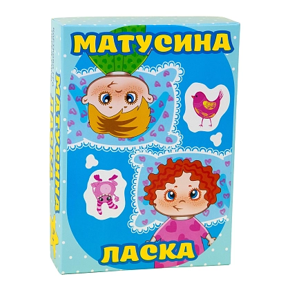 Настольная игра Мамусяна ласка, бренду Strateg, для 2-2 гравців, час гри < 30мин. - KUBIX