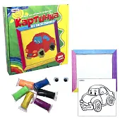 Миниатюра товара Набор для лепки Машинка (Картинка из пластилина) (RU) - 3