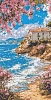 Алмазная мозаика Летнее утро (40х80 см)