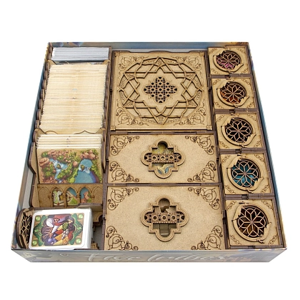 Органайзер для настільної гри П'ять Каст (Organizer for boardgame Five Tribes), бренду Tower Rex - KUBIX