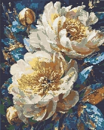 Алмазна мозаїка Королівські півонії (40х50 см)