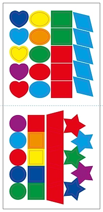 Мозаика из наклеек Ёлочка, бренду Ранок - 3 - KUBIX