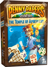 Настільна гра Пенні Пейперс: Храм Апікабу (Penny Papers Adventures: The Temple of Apikhabou)
