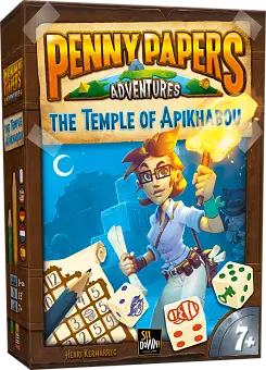 Настільна гра Пенні Пейперс: Храм Апікабу (Penny Papers Adventures: The Temple of Apikhabou)