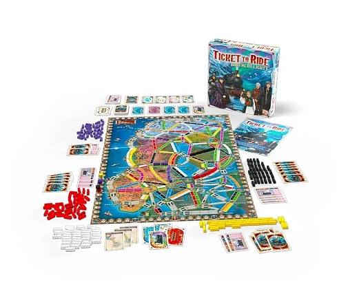 Купити Настільна гра Ticket to Ride: Northern Lights (Квиток на потяг: Північне сяйво), бренду Days of Wonder - 3 - KUBIX Настільна гра Ticket to Ride: Northern Lights (Квиток на потяг: Північне сяйво), бренду Days of Wonder, для 2-5 гравців, час гри < 30хв. - 3 - KUBIX